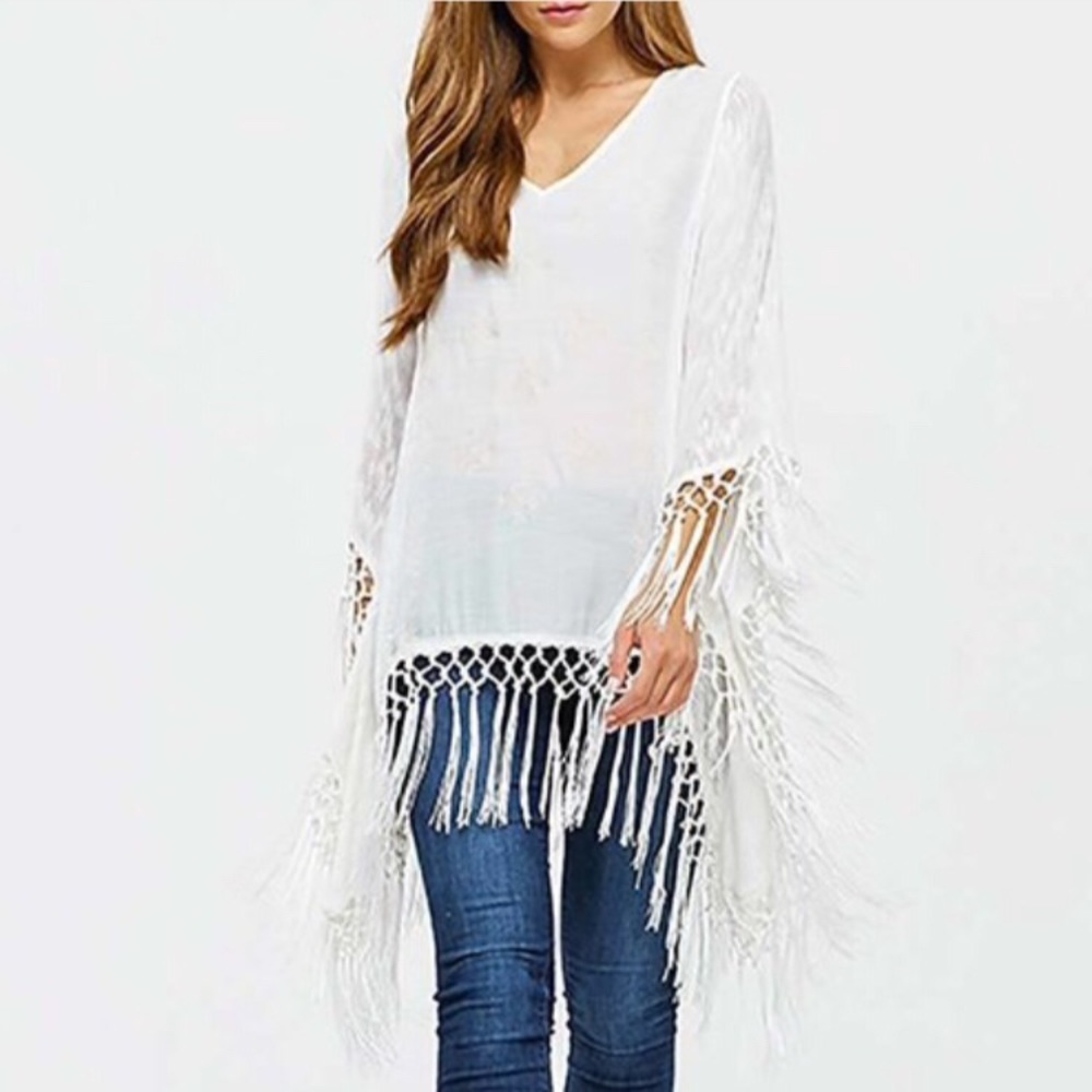 Boho poncho